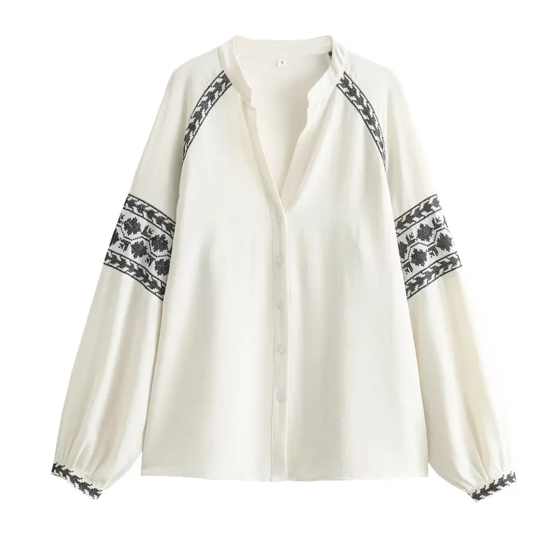 Blouse Vintage Blanche