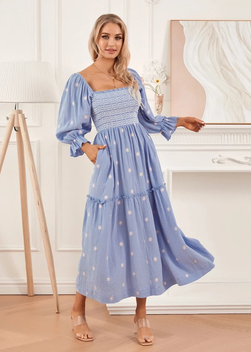 Robe Femme Bleu Clair