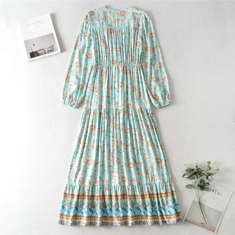 Robe Longue Bohème Femme