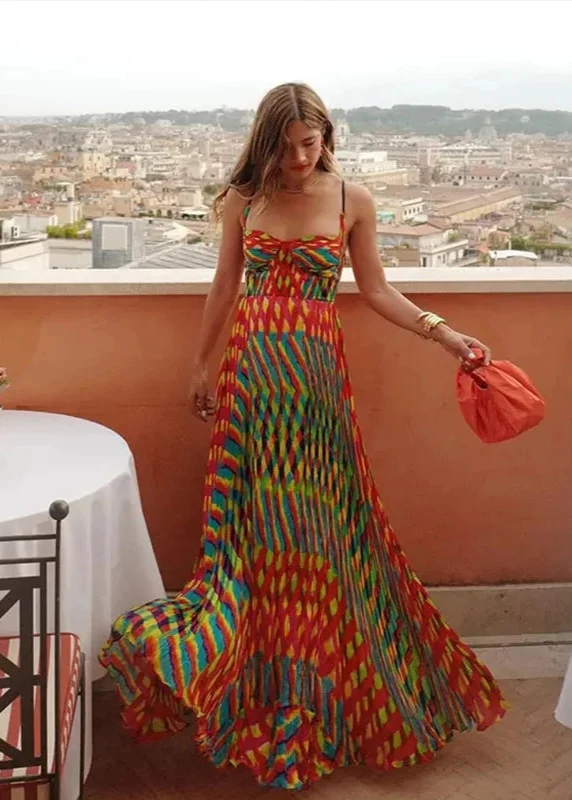 Robe Ete Imprimé Coloré