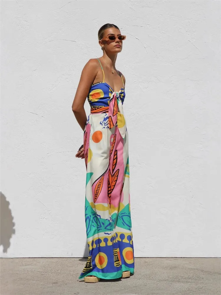 Combinaison Pantalon Vintage Chic
