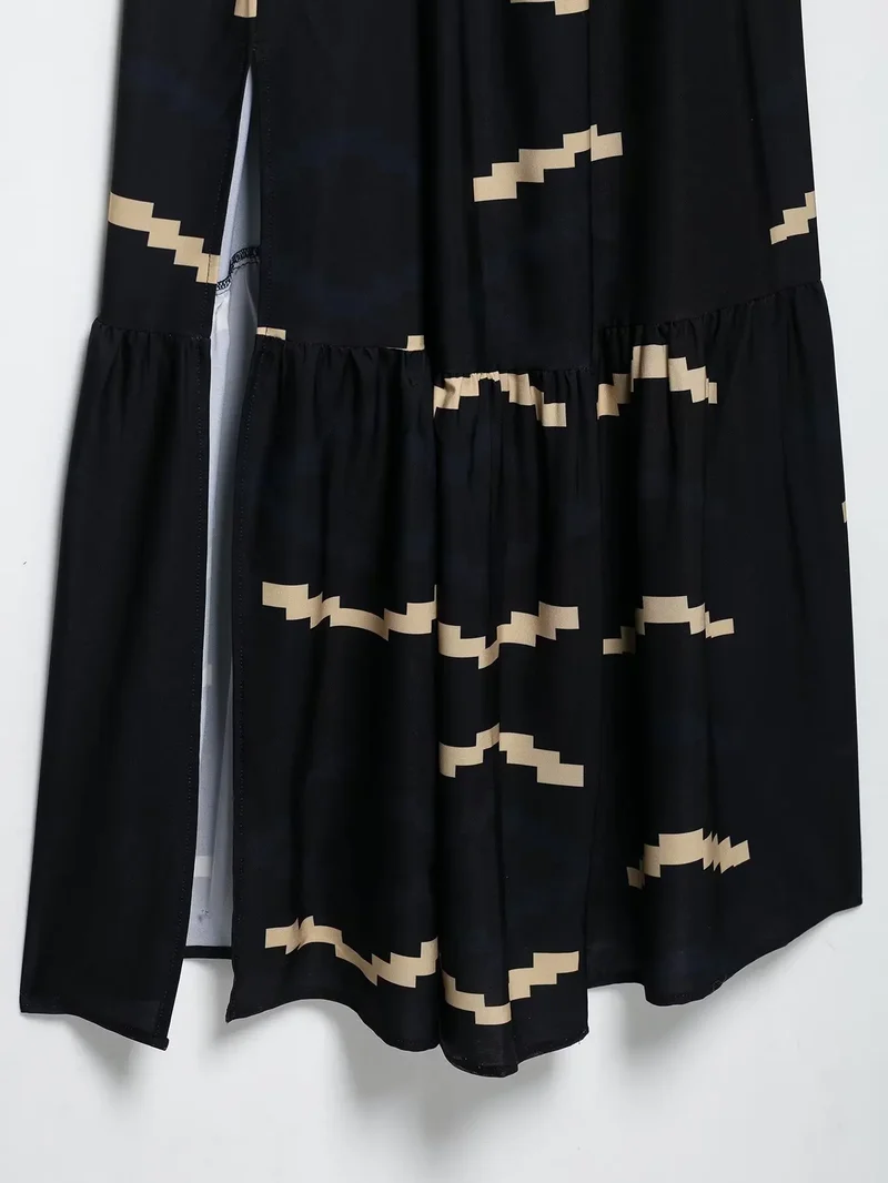 Robe de plage noire