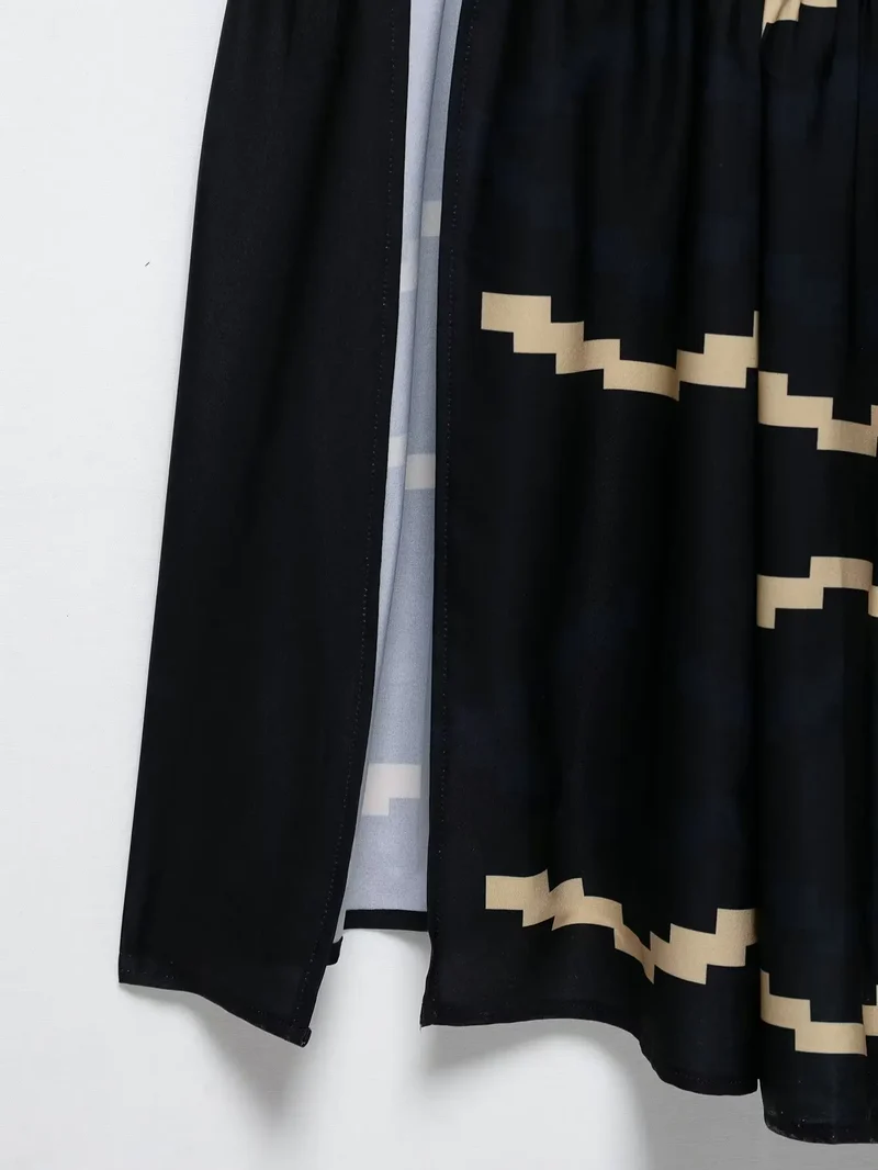 Robe de plage noire