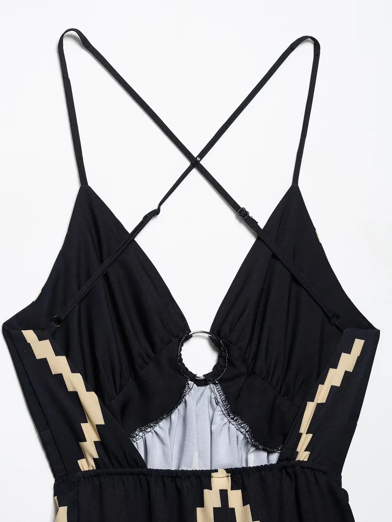Robe de plage noire