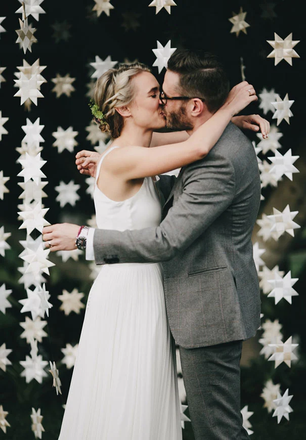 Robe de mariée décontractée en deux pièces de style campagnard | Séparations de mariée simples et abordables