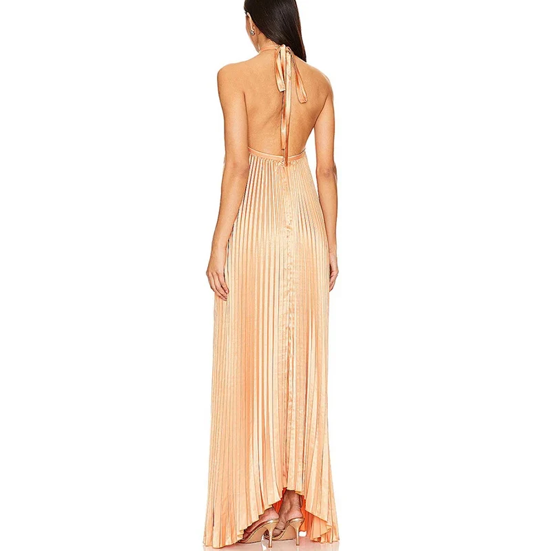 Robe Ete Terracotta Dos Nu