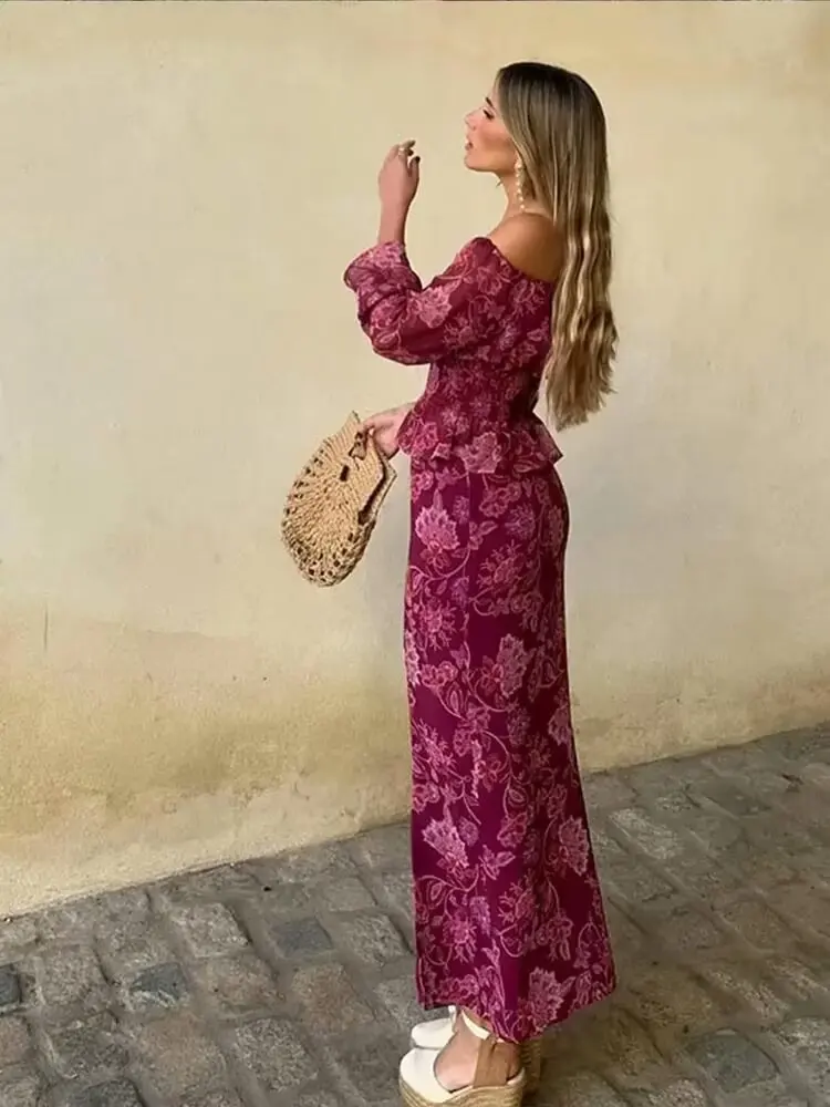 Ensemble Jupe Taille Haute