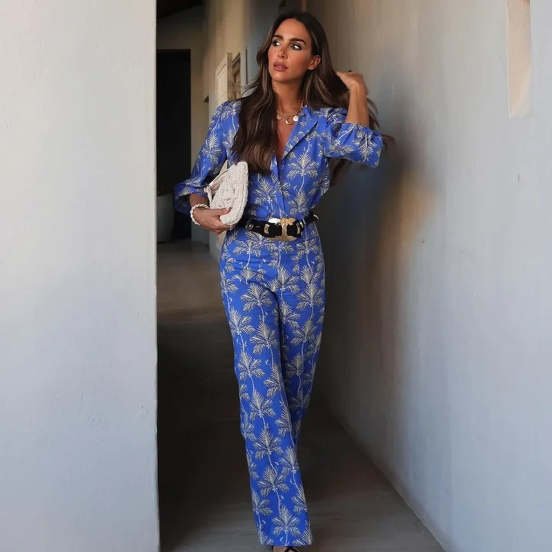 Ensemble Blouse Pantalon Chic