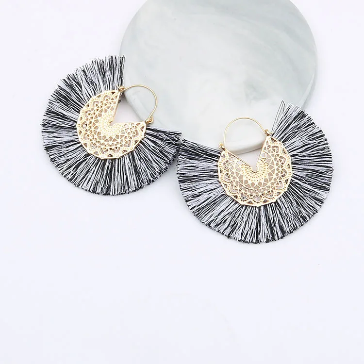 Boucles d'Oreilles A Franges Boheme