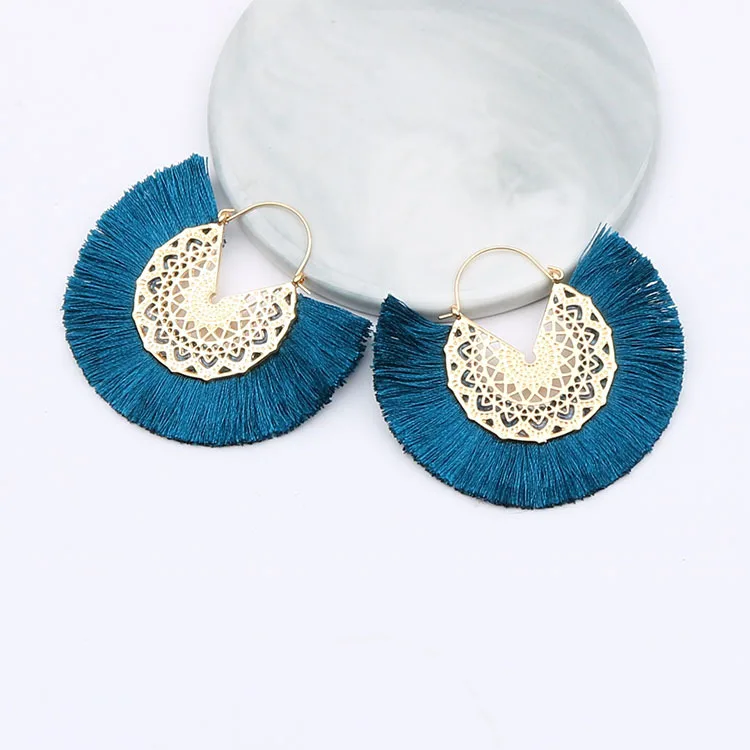 Boucles d'Oreilles A Franges Boheme