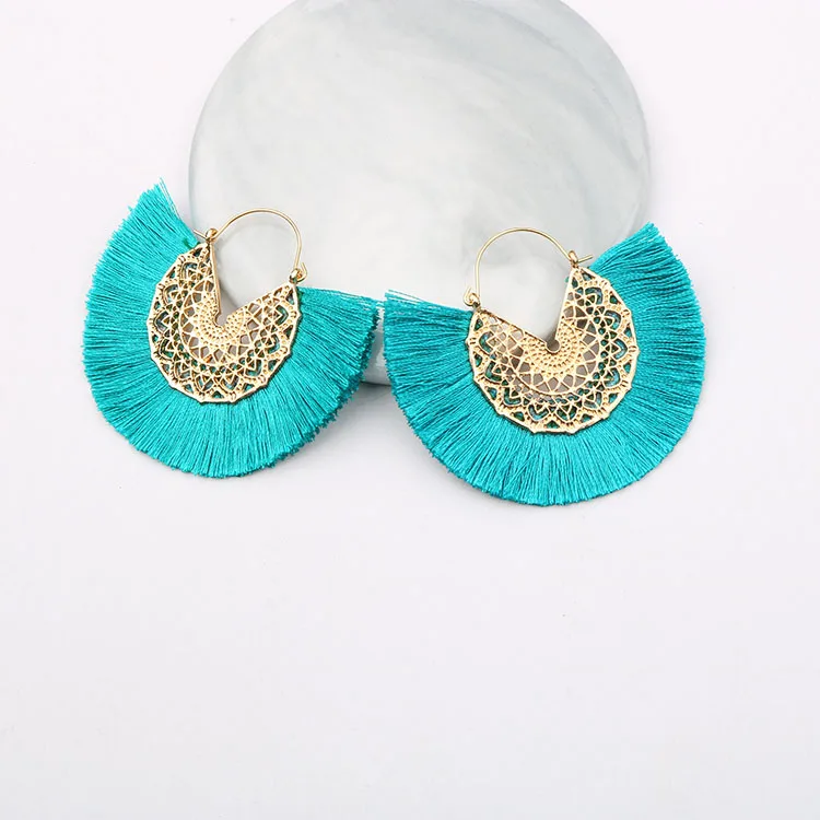 Boucles d'Oreilles A Franges Boheme