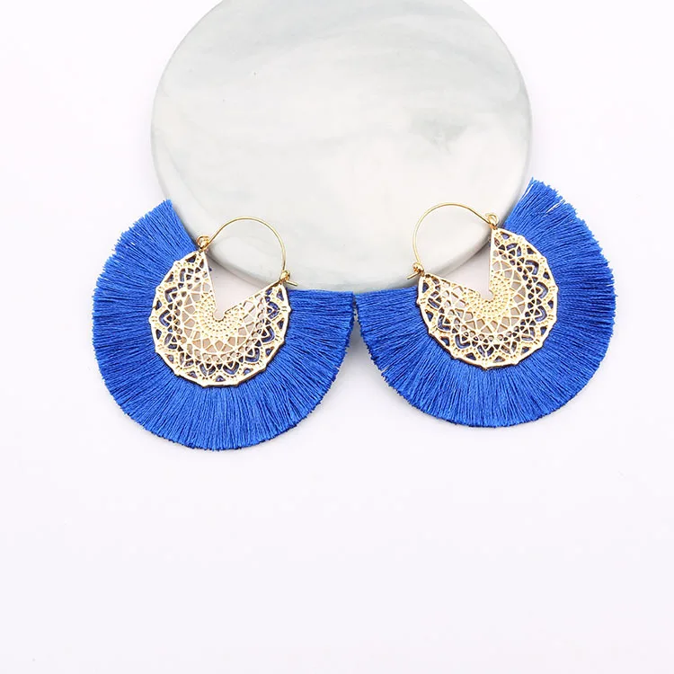Boucles d'Oreilles A Franges Boheme