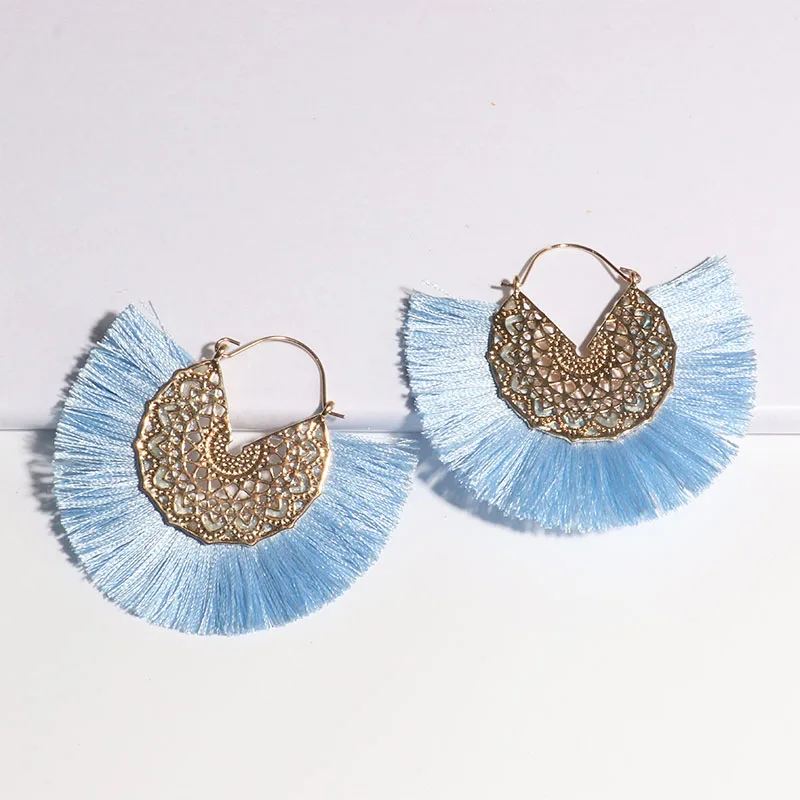 Boucles d'Oreilles A Franges Boheme