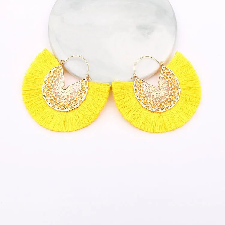 Boucles d'Oreilles A Franges Boheme