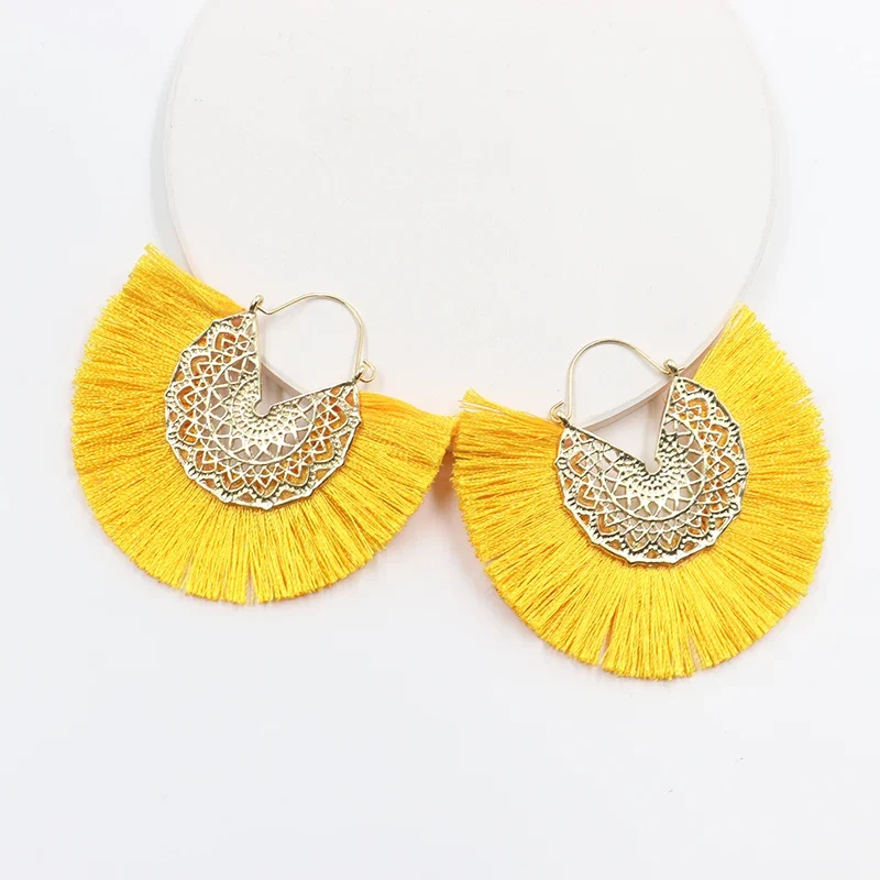 Boucles d'Oreilles A Franges Boheme