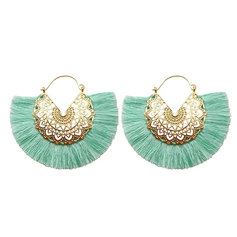 Boucles d'Oreilles A Franges Boheme