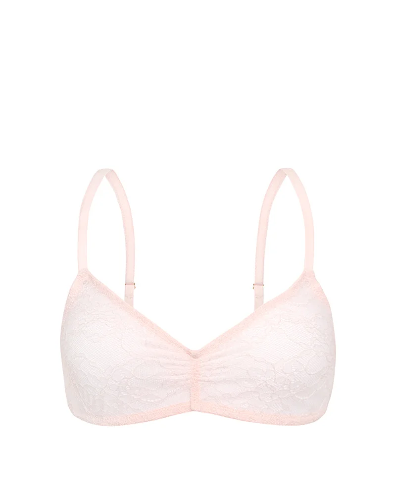 Soutien-gorge Lengkai en dentelle Marys Rose Pink