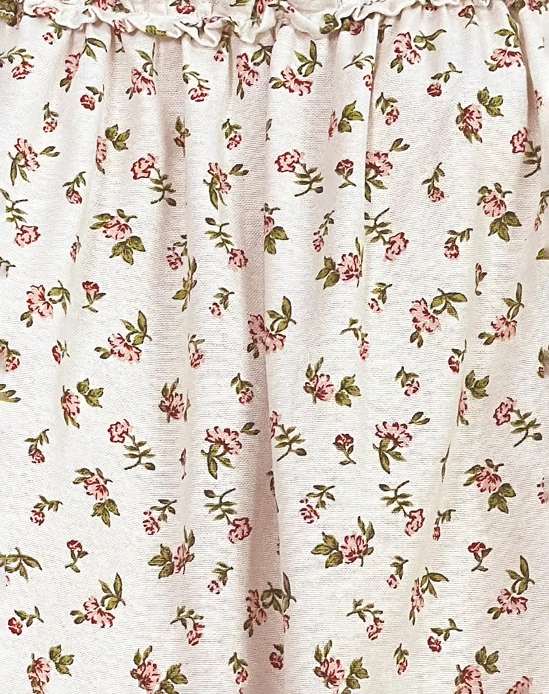 Mini robe Kamalani en Pretty Dainty Flower
