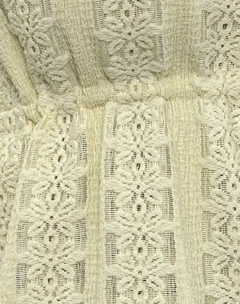 Top Ryoma en broderie dentelle fleurie Lemon