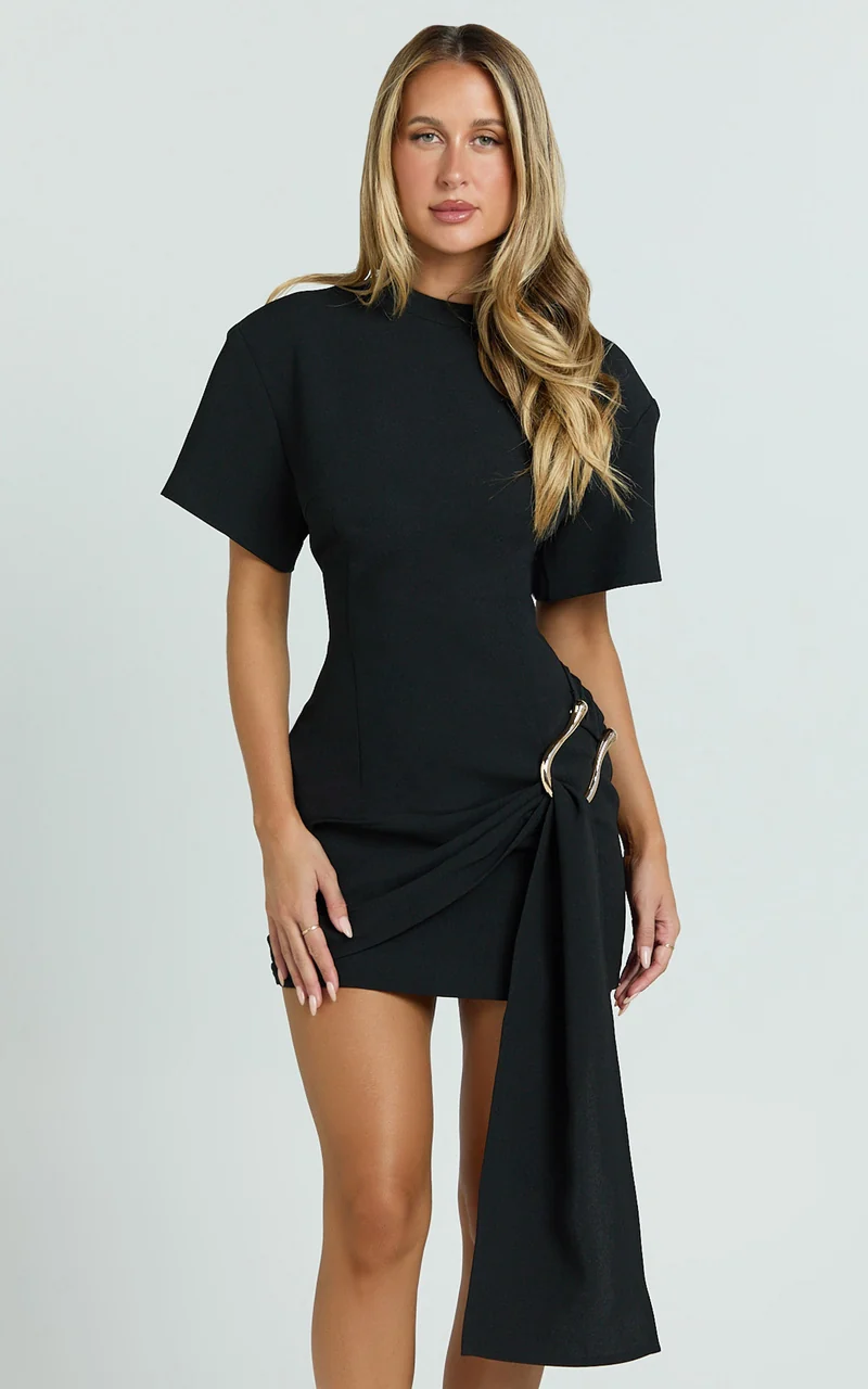 Lioness - Martini Dress in Onyx
