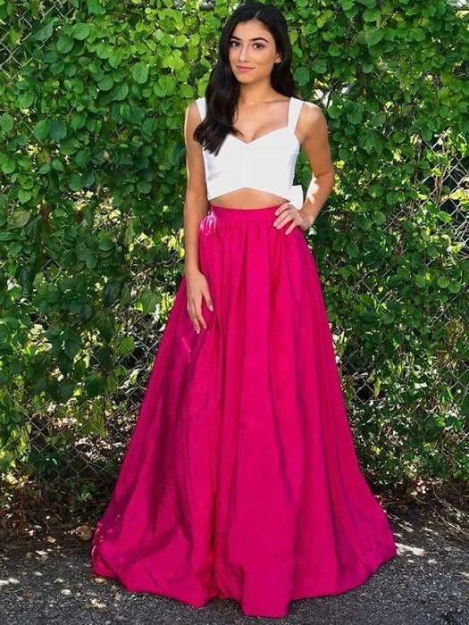 Robe de bal deux pièces Robe de bal longue deux pièces Robe longue de bal formelle, 20092802