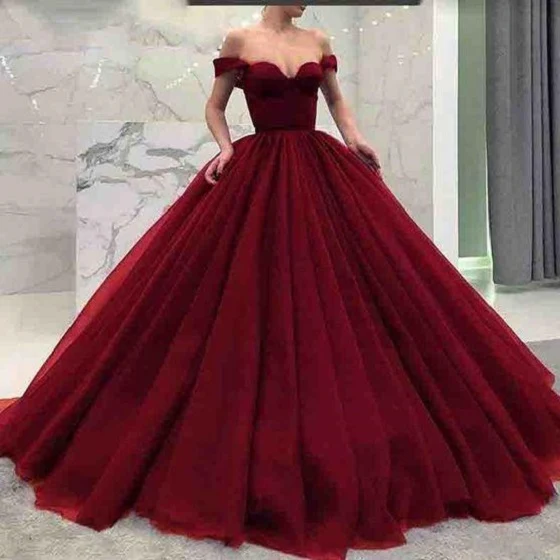 Robe de bal Disney à épaules dénudées en tulle Quinceanera marron robes de bal