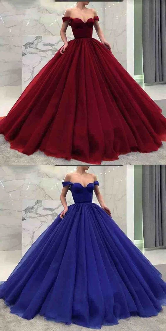 Robe de bal Disney à épaules dénudées en tulle Quinceanera marron robes de bal