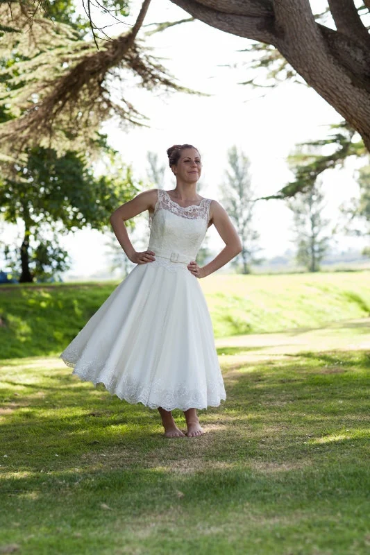robe de mariée country rockabilly vintage | Robe de mariée style années 50