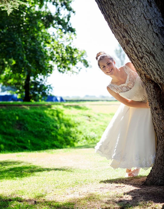 robe de mariée country rockabilly vintage | Robe de mariée style années 50