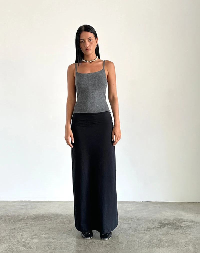 Gilet Riona en gris foncé
