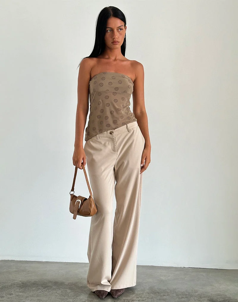 Top Bistara en Daisy Flock Light Brown
