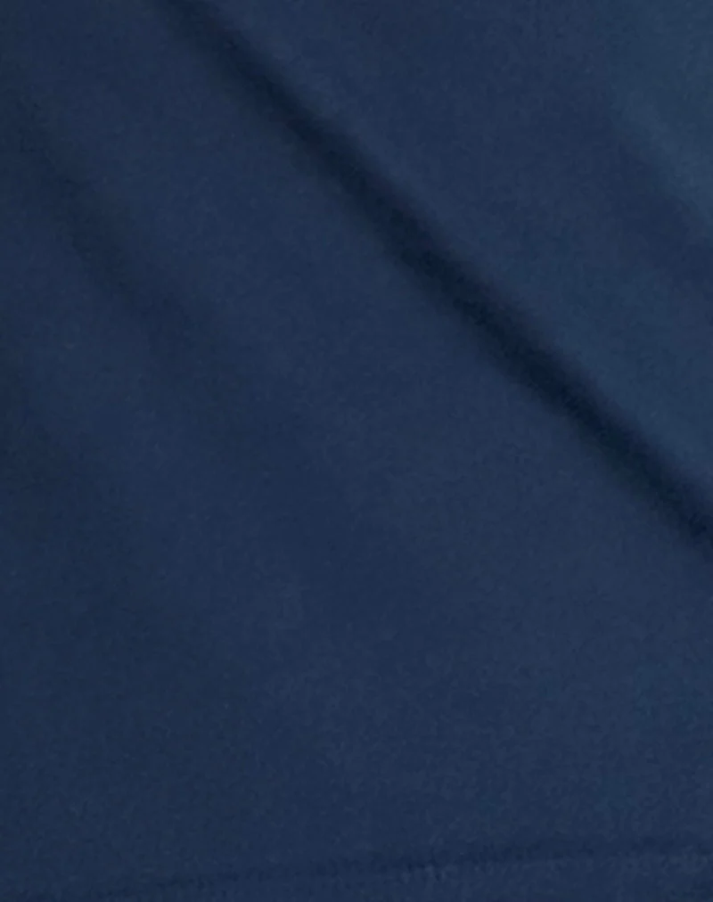 Ledez Asym Slouchy Top in Navy Tissue