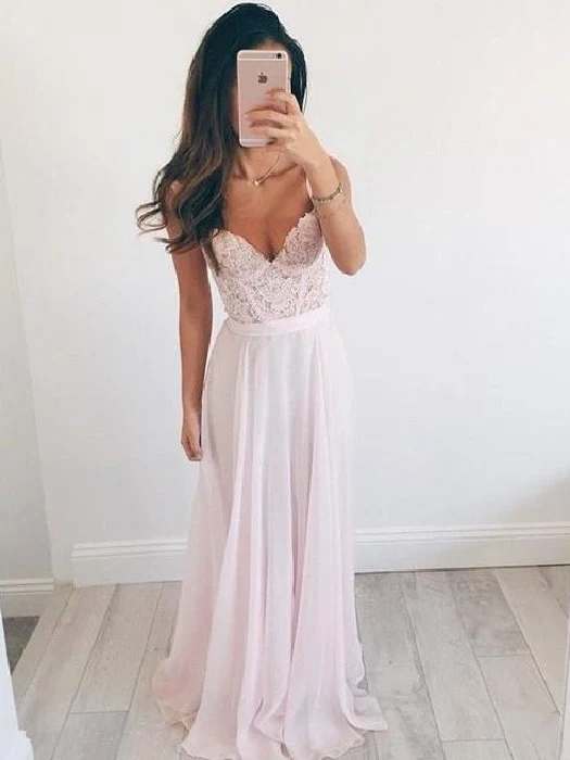 Robe de bal rose Lae Top Robes formelles Robes de demoiselle d'honneur