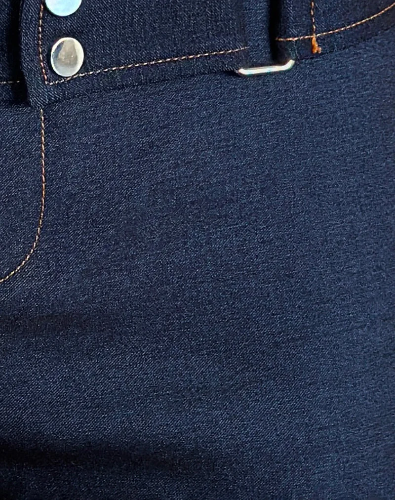 Pantalon Jarli en denim chambray