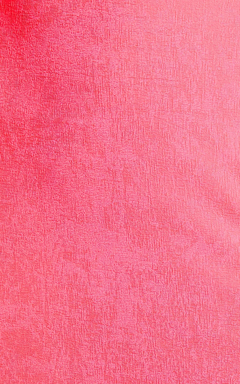 Lyanna Midi Dress - Cut Out Dress in Neon Pink