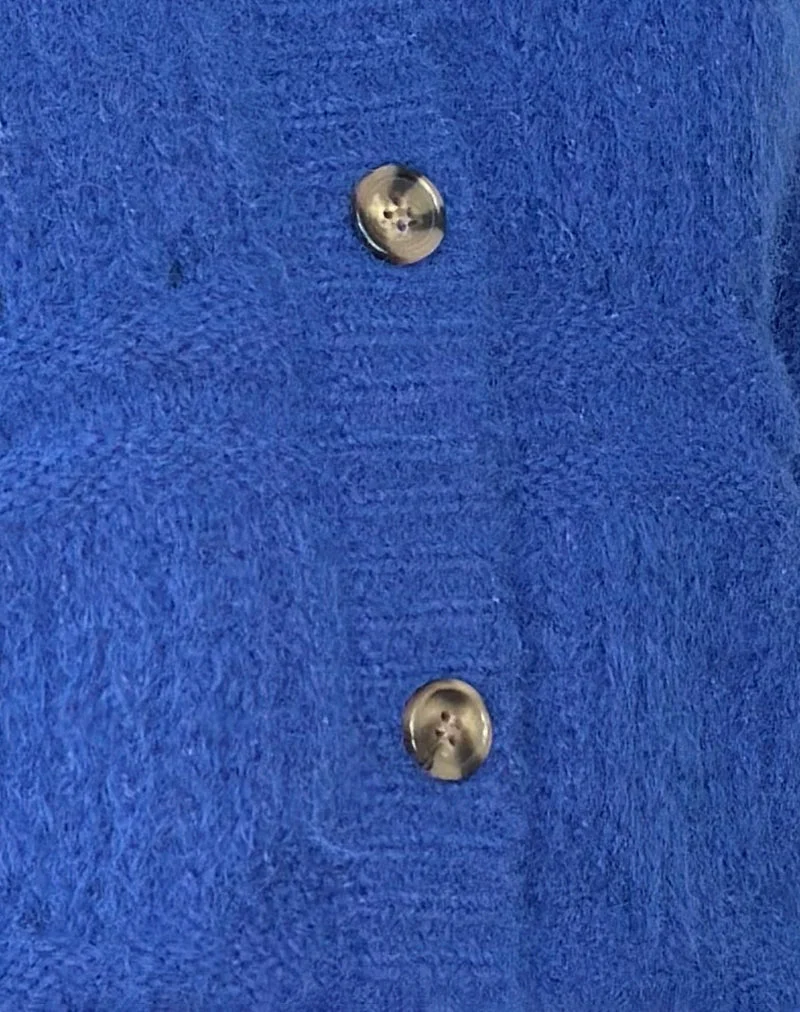 Cardigan Luciana en bleu cobalt
