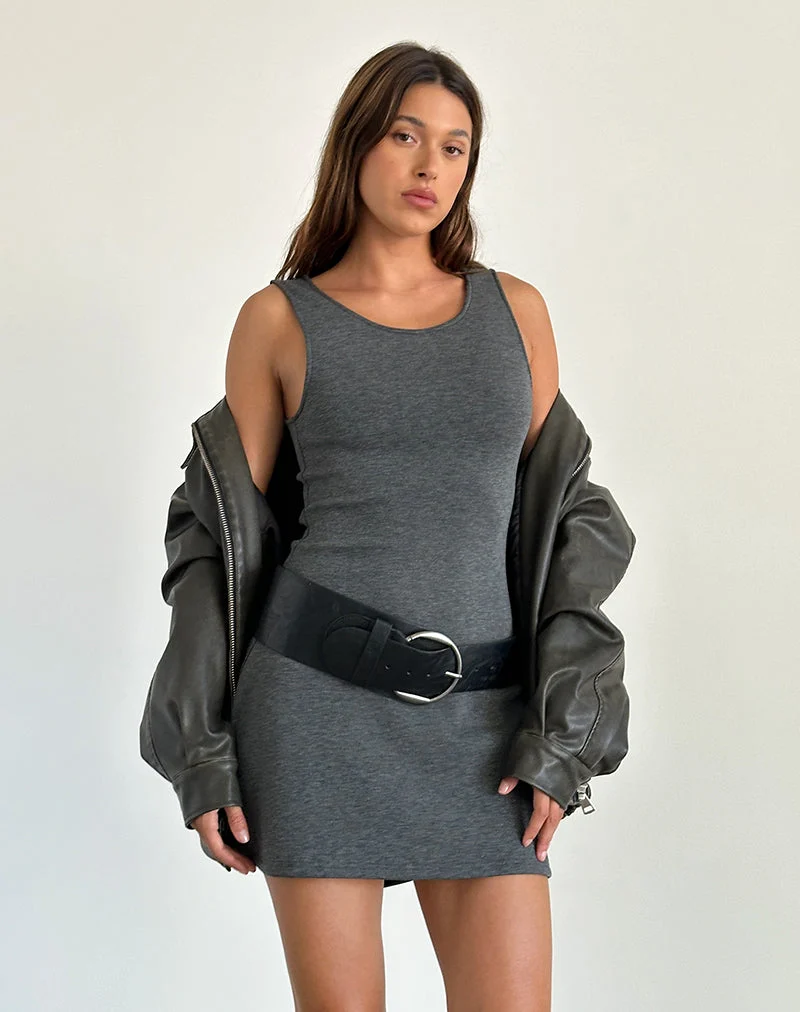 Mini robe Onami en gris