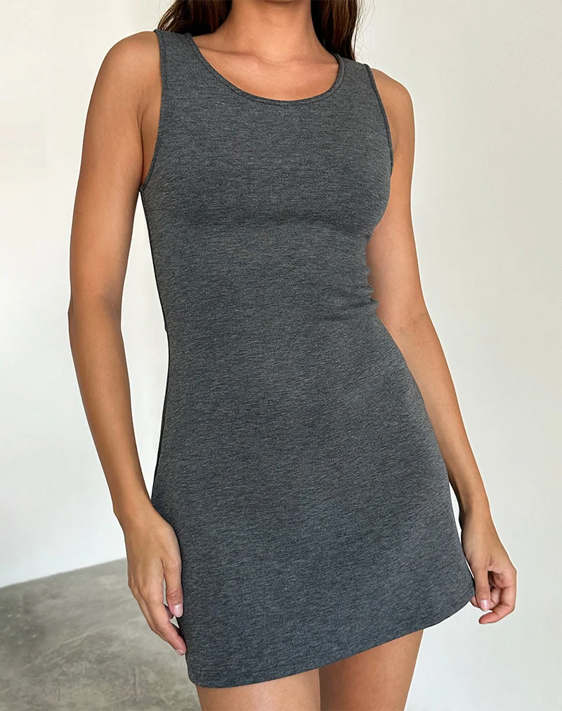 Mini robe Onami en gris