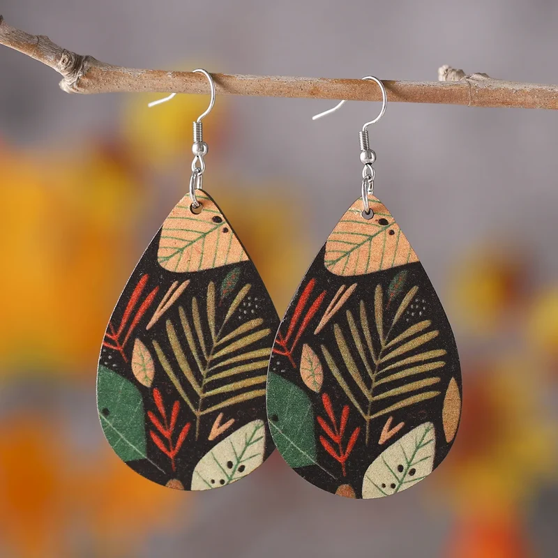 Boucles d'Oreille Bambou Tendance
