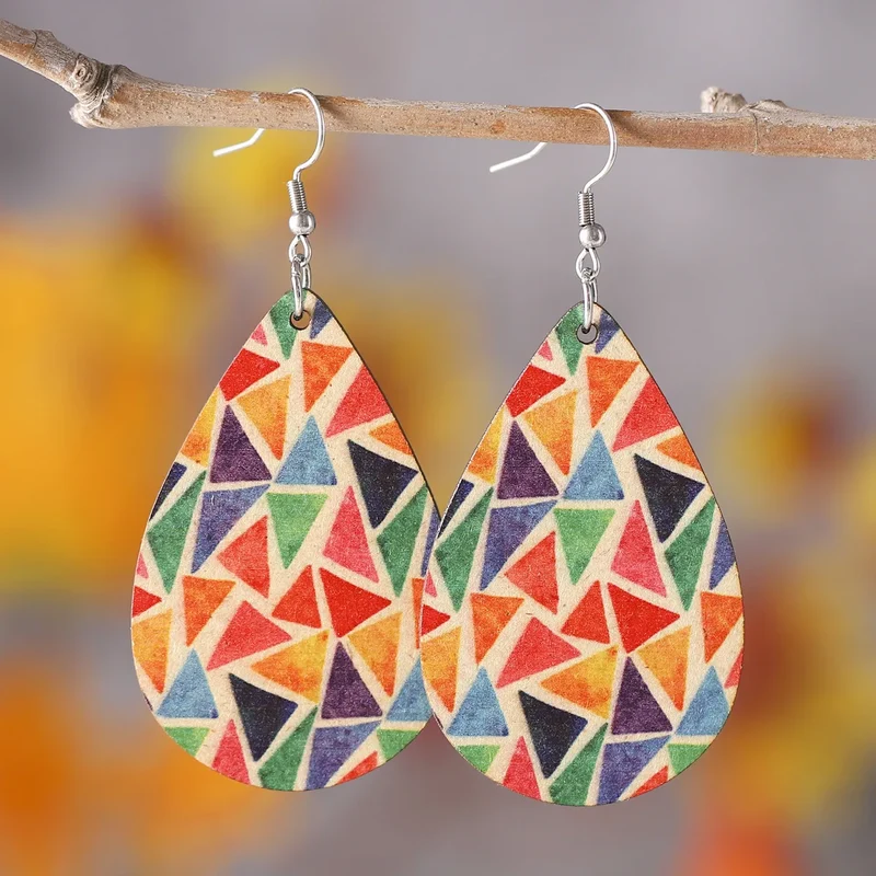 Boucles d'Oreille Bambou Tendance