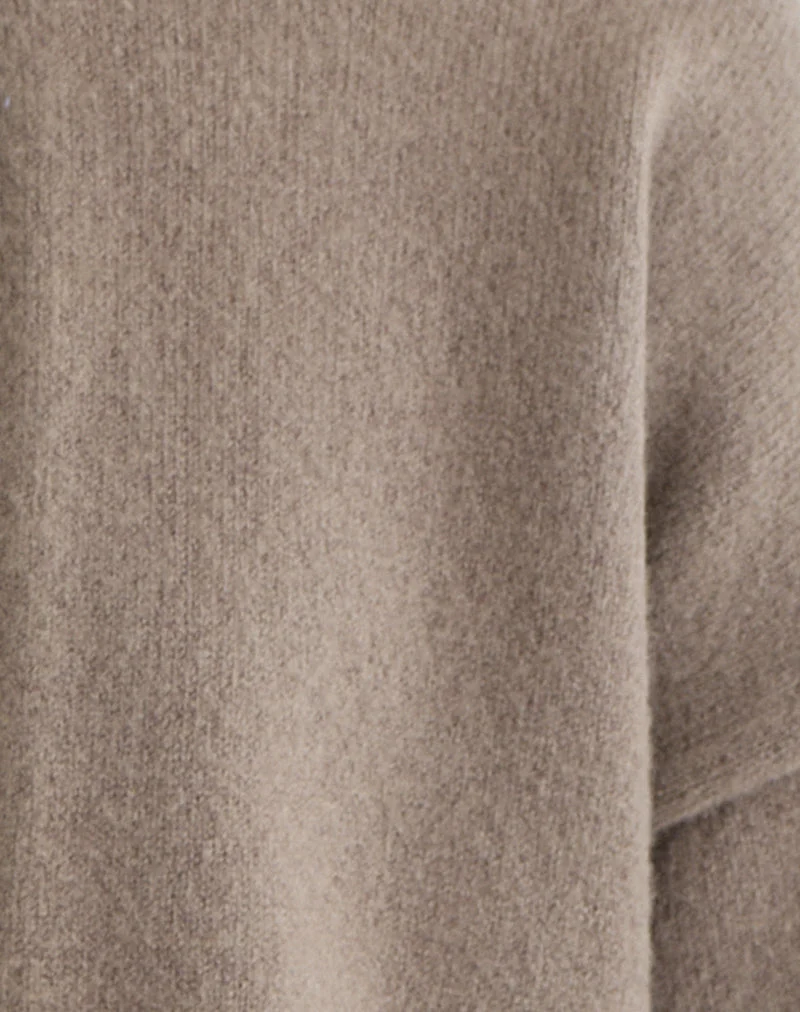 Cardigan Maureen en taupe