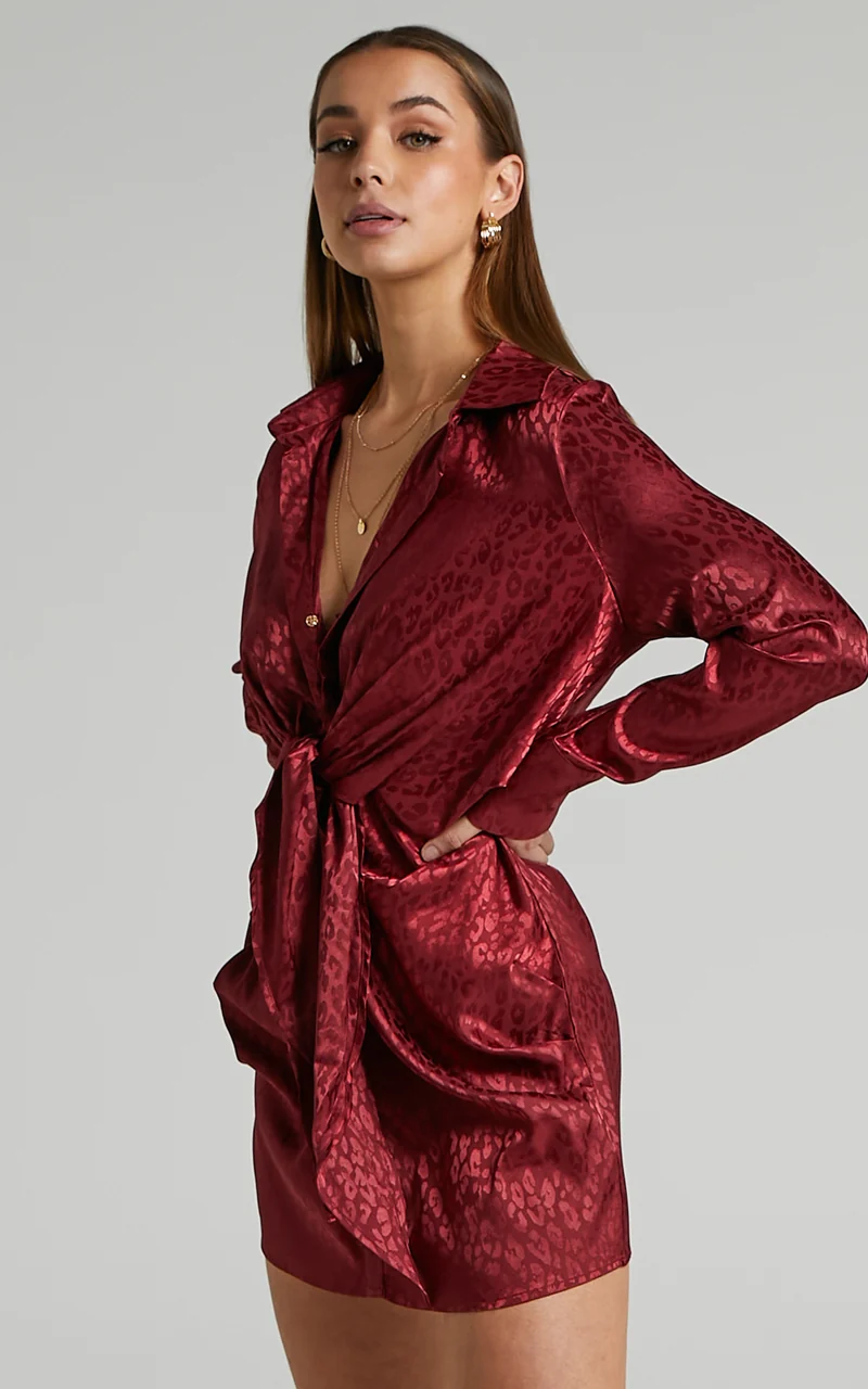 Runaway The Label - Ruby Rose Dress in Cherry