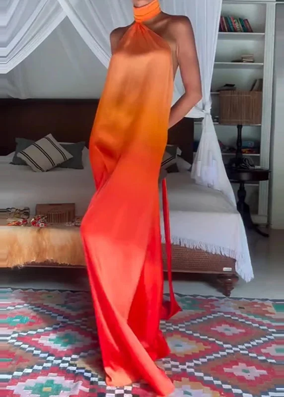 Robe cocktail terracotta