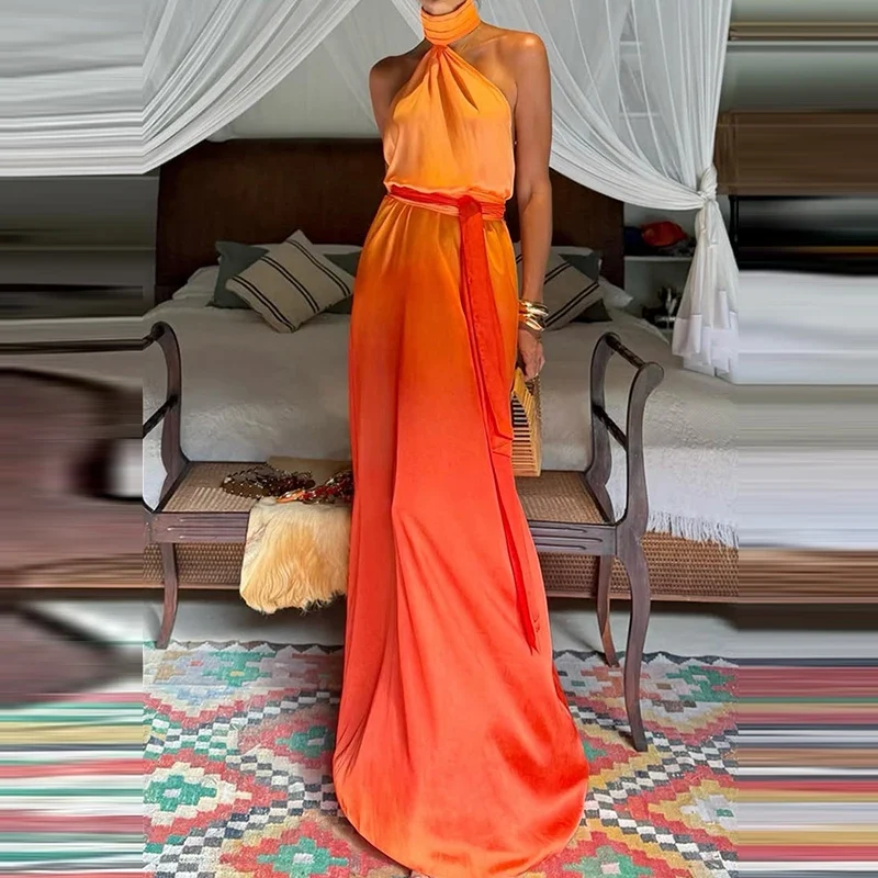 Robe cocktail terracotta