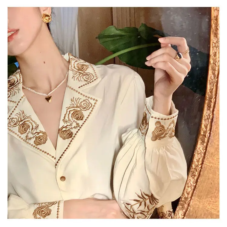 Chemisier Satin Blanc