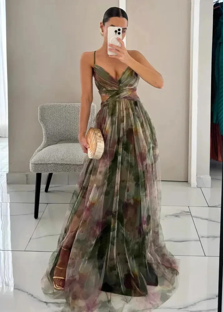 Robe longue pour mariage dos nu