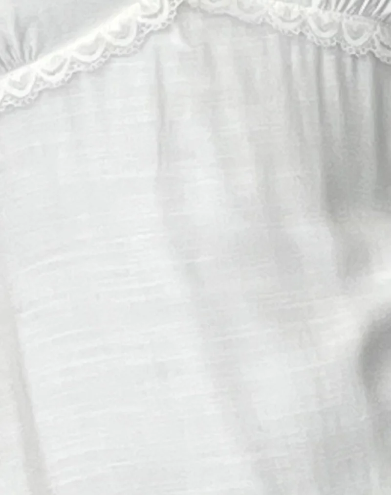 Mini-robe Tavita blanche