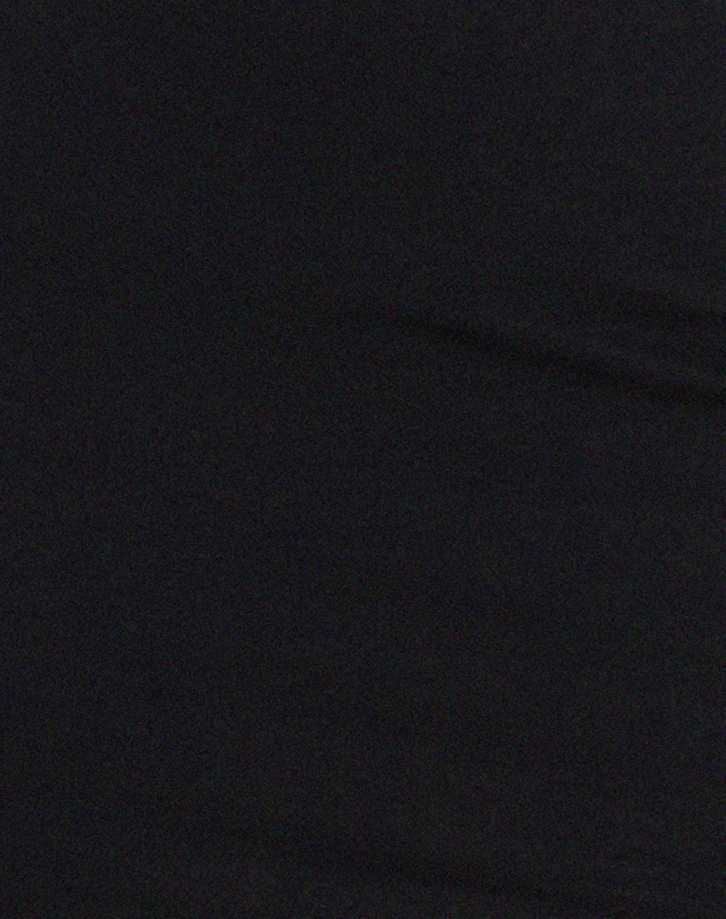 Jinsuen - Mini robe bodycon en noir
