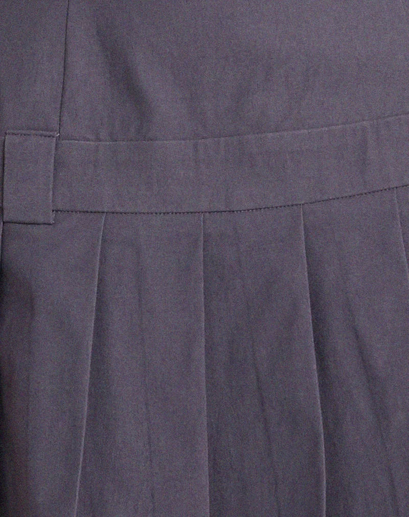 Mini robe bandeau Payoda en gris foncé