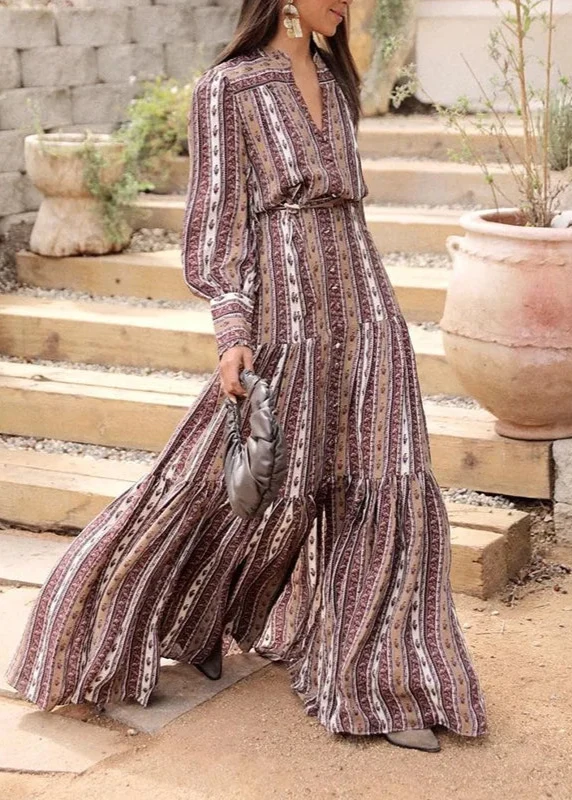 Robe longue chic vintage